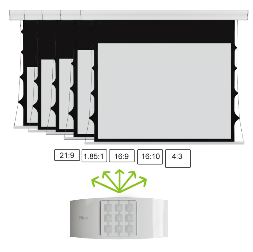SCREENLINE Inceiling Line | Inceiling Multiformat [203 a 305cm]